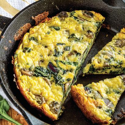 Egg and Spinach Frittata