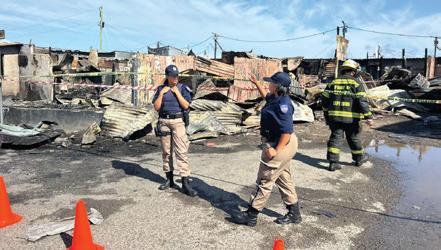Blaze in Masiphumele claims one man's lewe