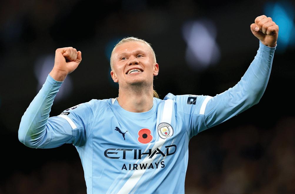 Haaland eyes 100th goal