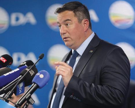 De Lille gags DA's George and Steenhuisen amid public spat