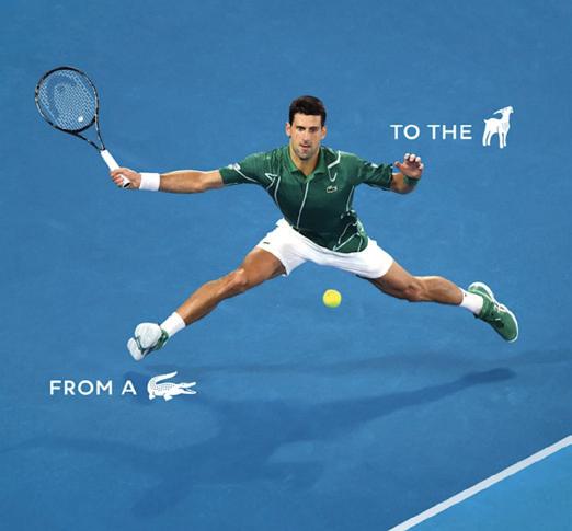 KYRGIOS ASKS NOVAK TO DRUK DEUR