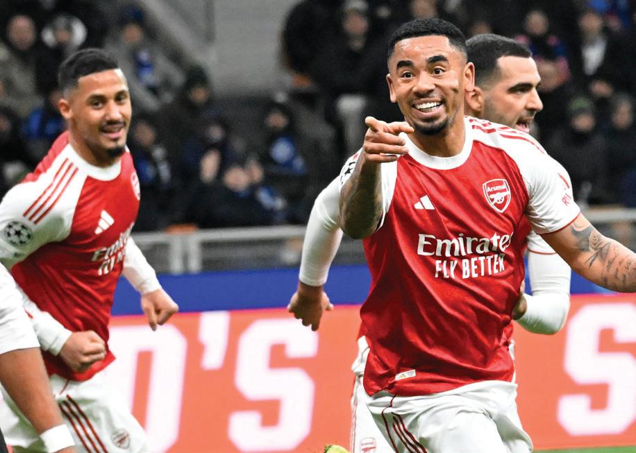 'Dream' brace for Arsenal's Jesus