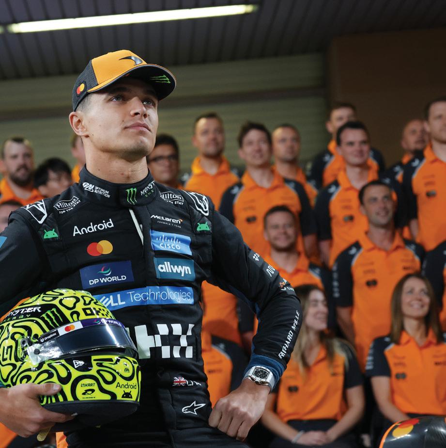 Norris is 'honger for title'