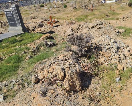 Tafelsig man has grave concerns about Rusthof Cemetery