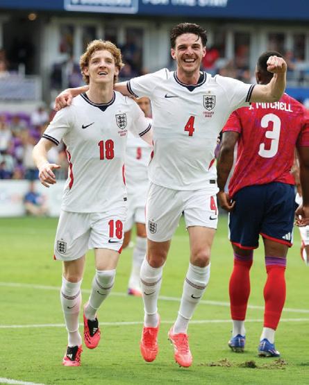 Gordon stars in England warm-up win