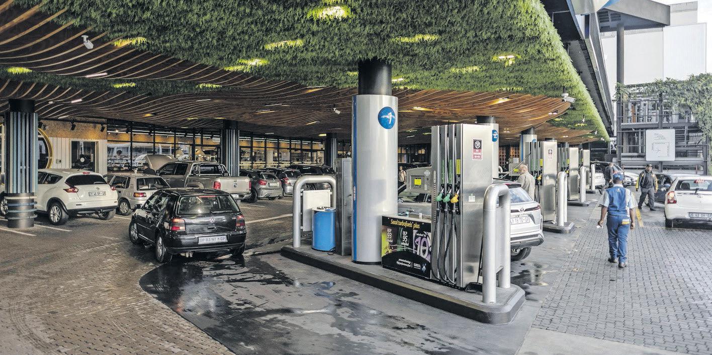 How a petrol station became SA's most unlikely social hub