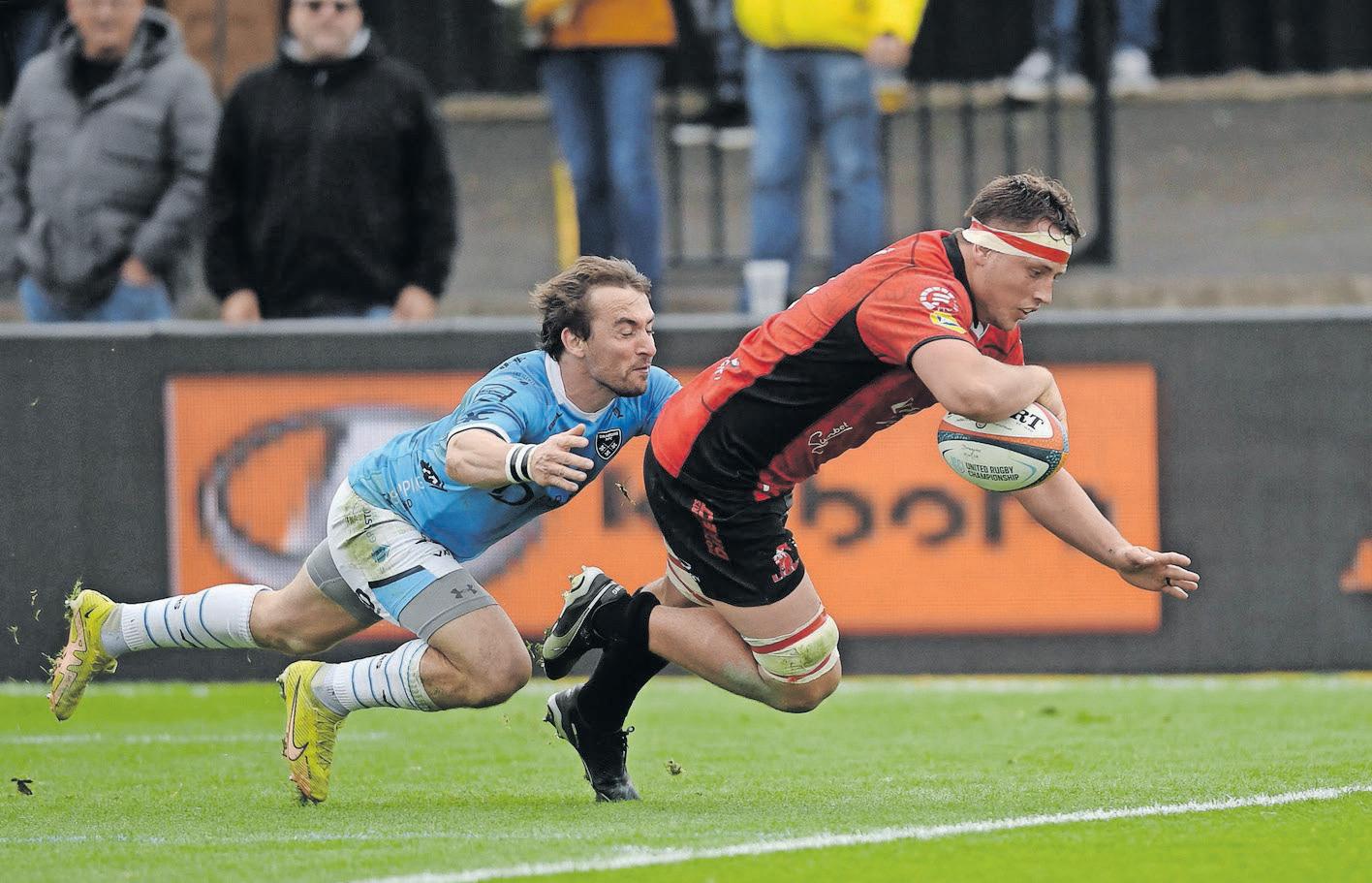 Rookie loose forward Jarod Cairns inspired by the Lions' Springbok contingent