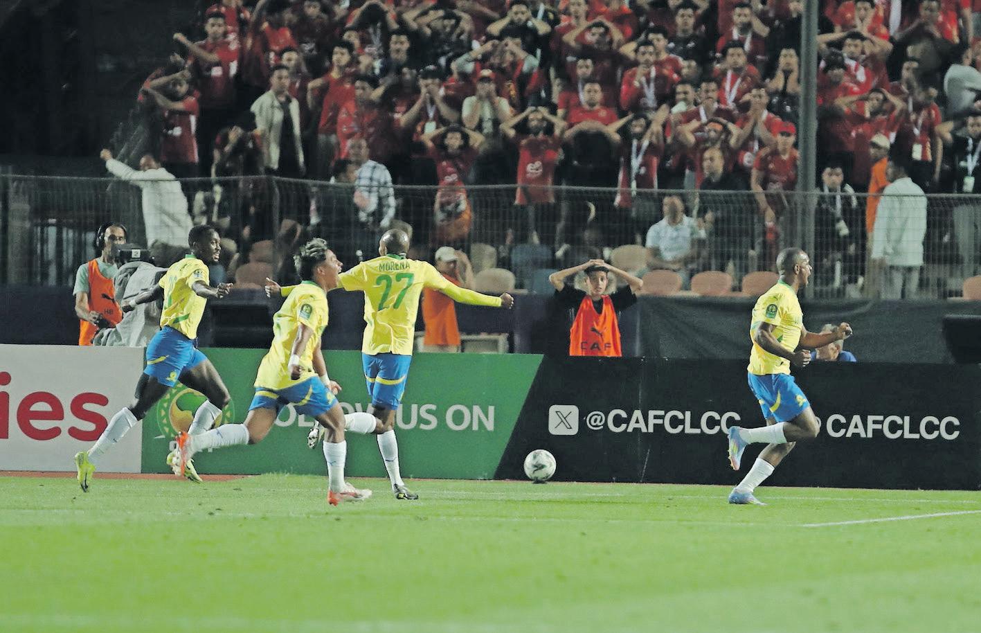 Last-gasp goal sees Sundowns beat Al Ahly, reach CAF Champions League final