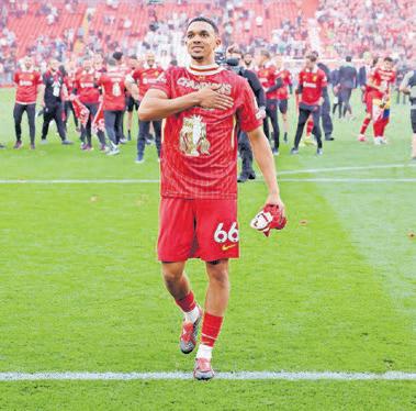 Liverpool boss Slot fears transfer fees as he looks to replace Alexander-Arnold