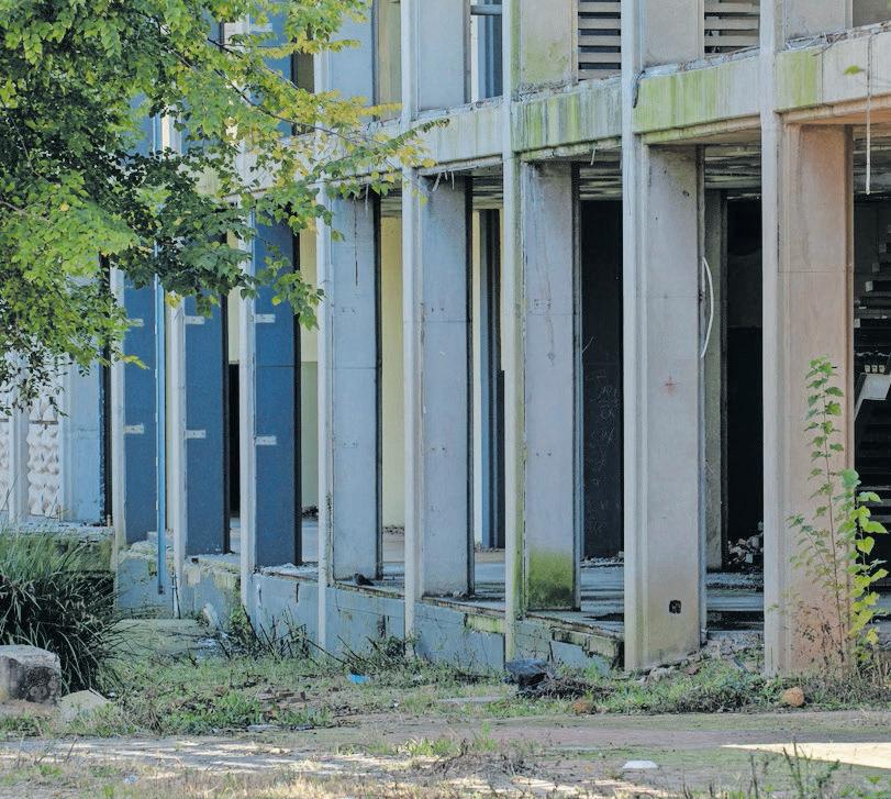 Neglect, decay take over South Africa's historic Freedom Charter square