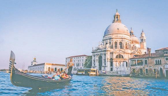 Venice, city where tourists float and locals sink