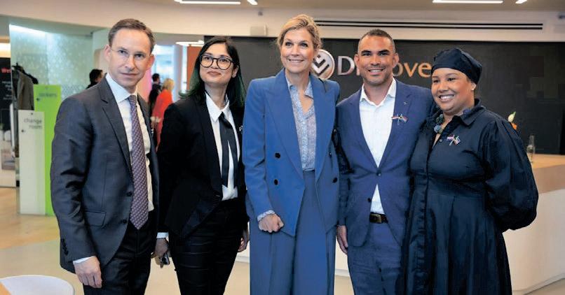 South Africans meet Queen Máxima as she champions financial health during her visit