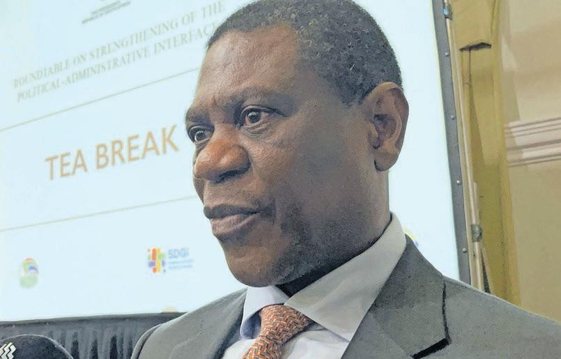 Ministers who fail must go: Mashatile