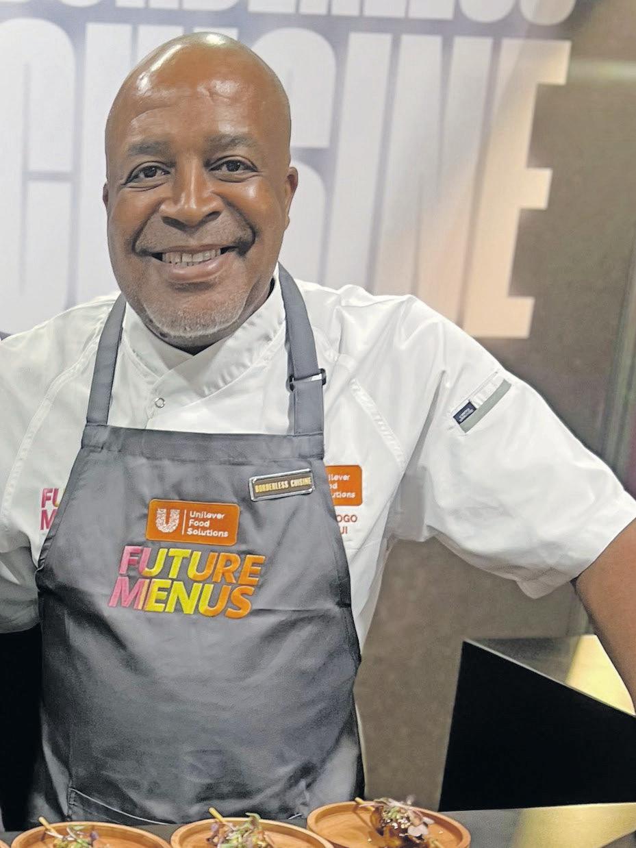 Chef Tebogo Ramatsui gets candid about mental health in food industry