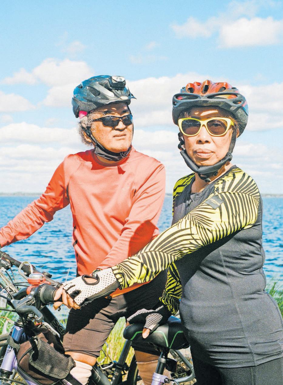 This retired couple is making up for a lifetime of missed holidays