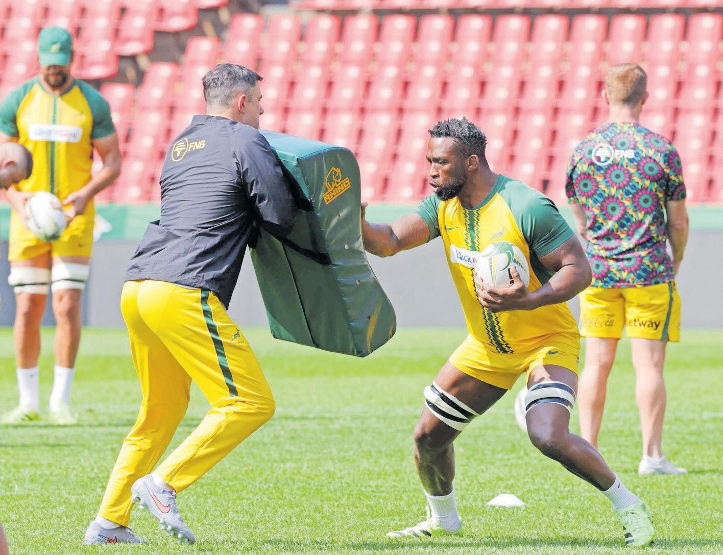 I still have a good body and lungs to fight for the Springboks, says Kolisi