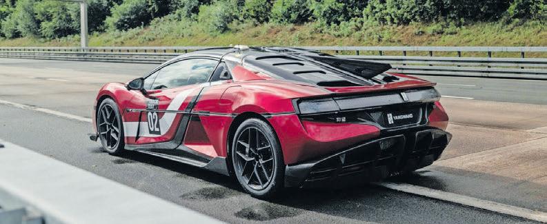 U9X electric production hypercar breaks speed record at 496.22km/h