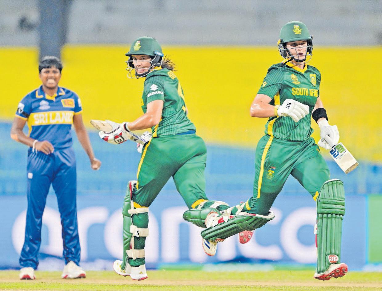 Wolvaardt, Brits lead Proteas fourth consecutive victory