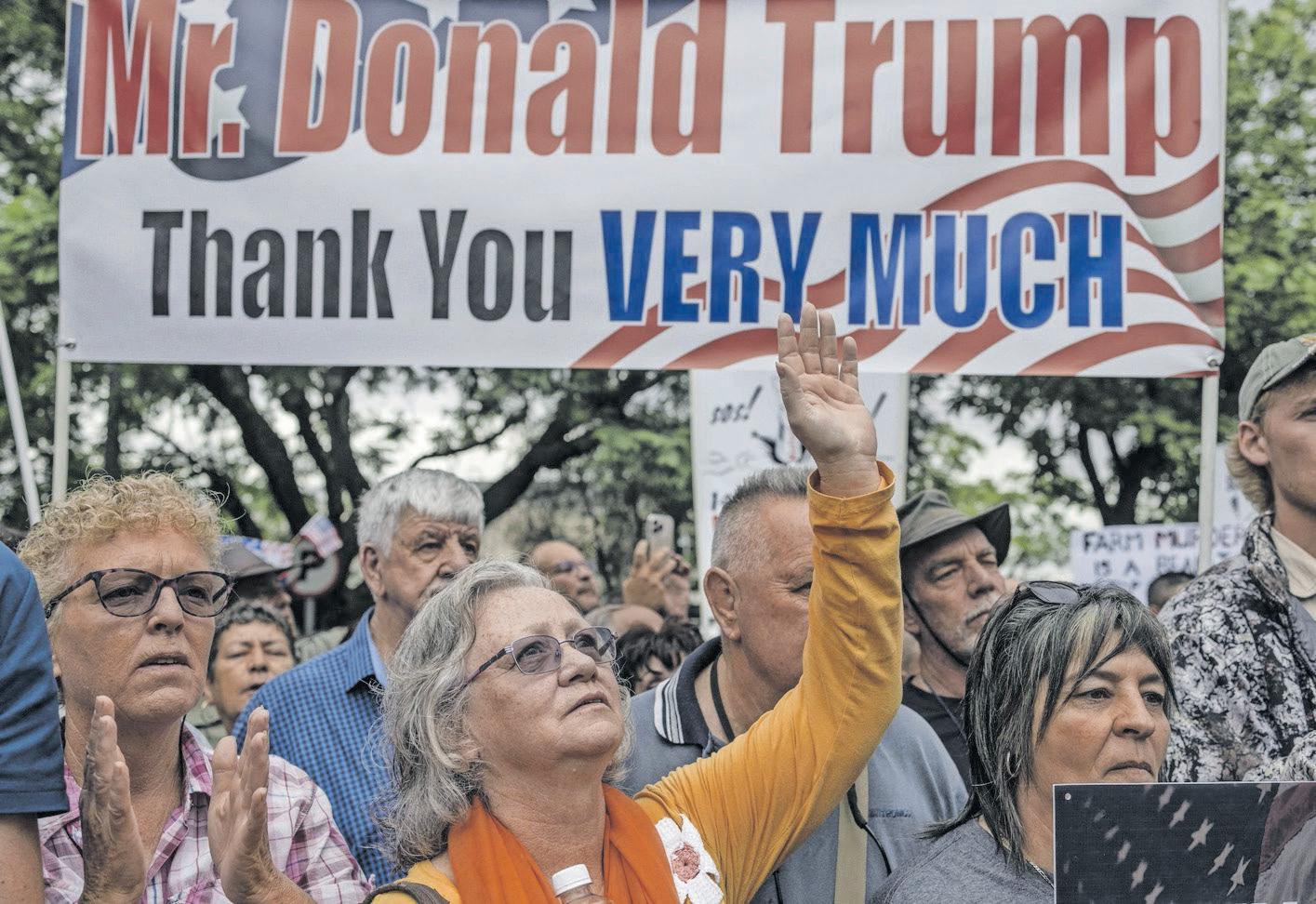 Trump refugee plan seeks 7000 Afrikaners, and virtually no one else