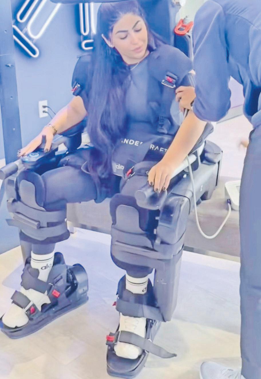 How a robotic exoskeleton helped TikToker Tawil