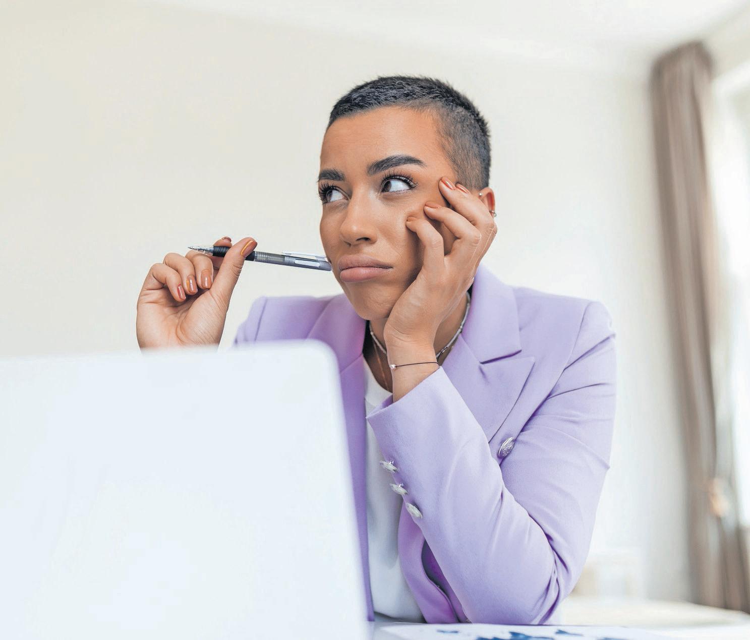 Taking action against unproductive overthinking