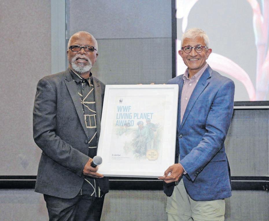 Dr Kani honoured with WWF Living Planet Award