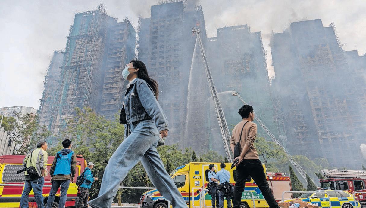 Hong Kong’s deadliest blaze kills at least 12S people