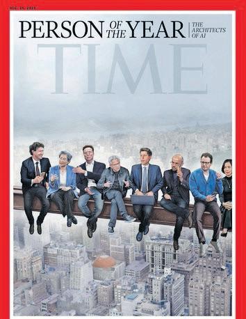 Time magazine names 'architects of AI' as its 'person of the year'