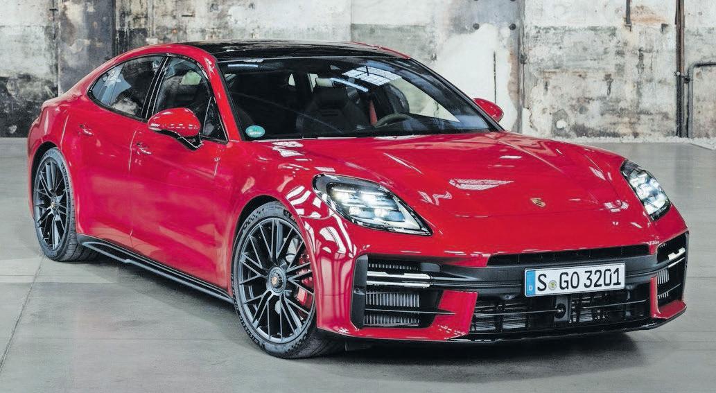 Sweet spot: sporty dynamics with executive comfort