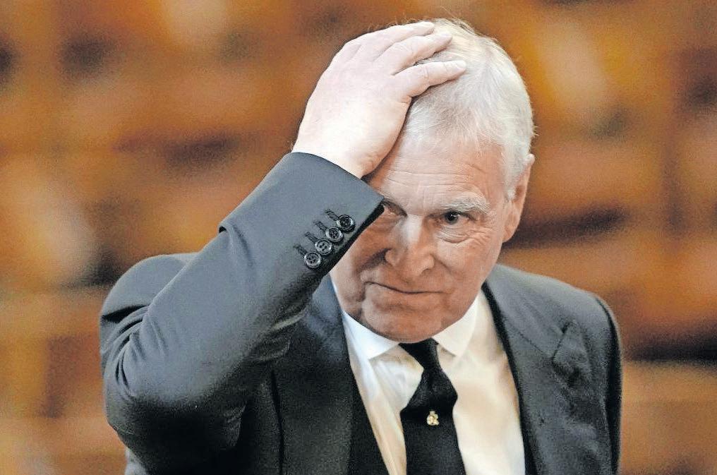 Response shifts as Andrew faces scandal