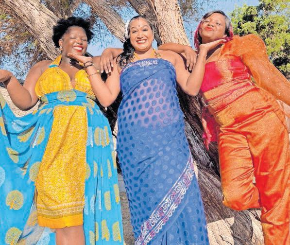 Sivani Chinnappan Moodley’s modern take on sari fashion