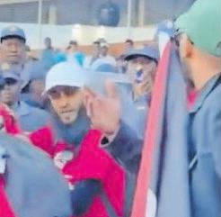 Outrage over arrests of Palestine supporters during soccer match