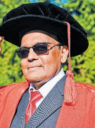 Professor honoured as a Fellow at UKZN