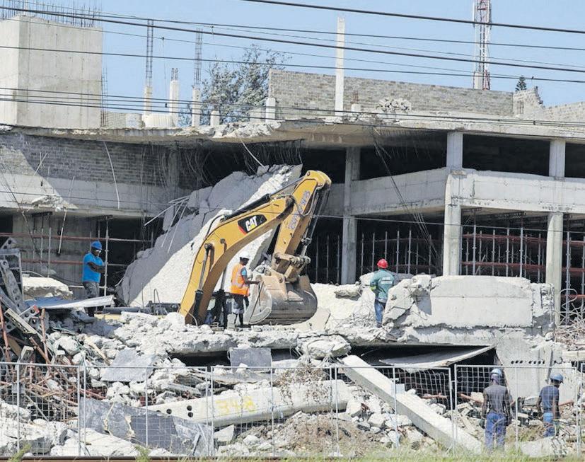 Collapsing buildings: lapses in safety and security in the spotlight