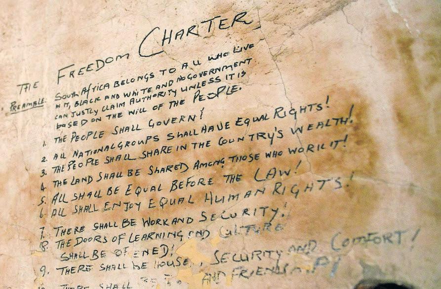 Reflecting on 70 years of the Freedom Charter: a journey towards equality