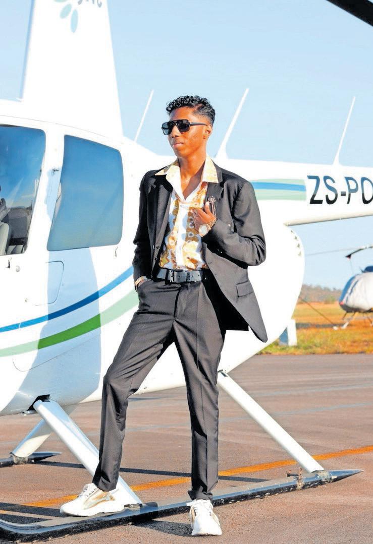 Mom celebrates son with helicopter matric prom entrance, after overcoming adversity