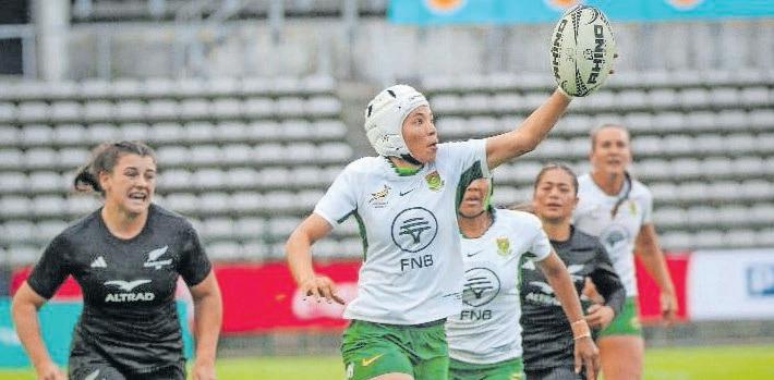 Byrhandré Dolf spearheads Bok Women to record-breaking World Cup