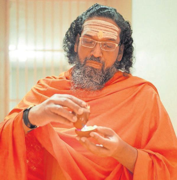 Chinmaya Mission's Swami Abhedananda: 'every day can be Diwali'