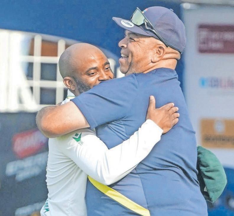 Shukri Conrad and Temba Bavuma rebuilt the Proteas’ fighting spirit