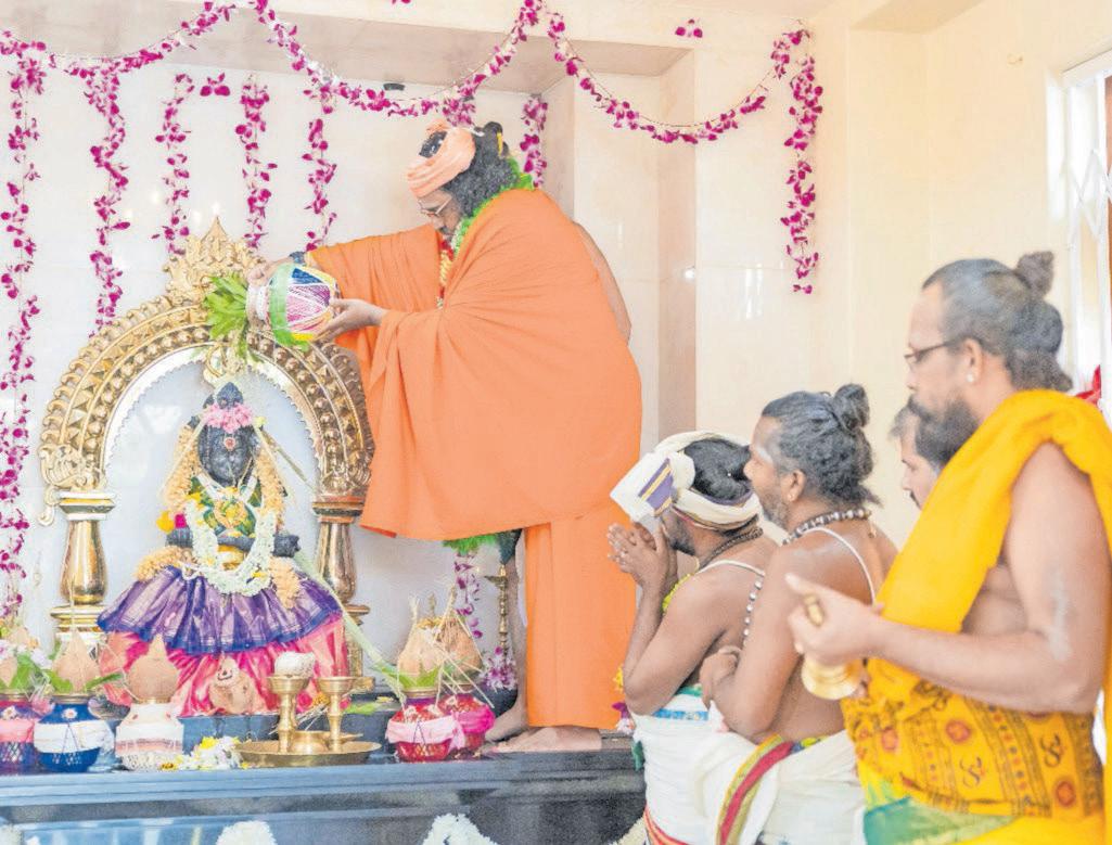 Historic first: Annapoorna Devi Temple outside India opens in Chatsworth