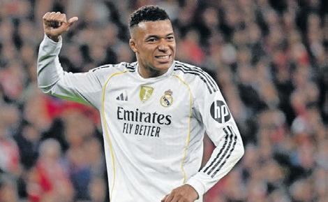 Mbappé carries Real hopes into showdown