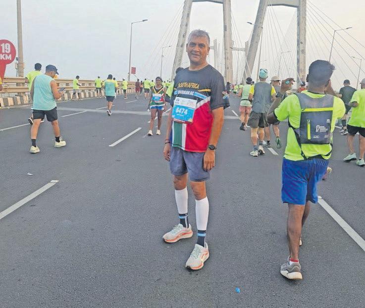 Durban runner shines at Mumbai Marathon: Roshun Sunker improves time in 'special' Indian race