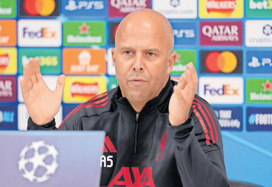 Slot: Liverpool must be 'near perfect'