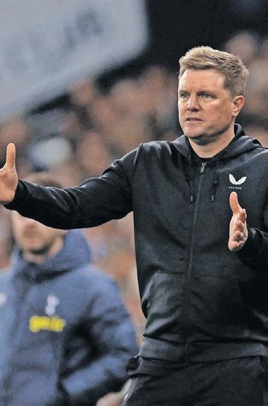 Newcastle boss Howe 'been through a range of emotions' with illness