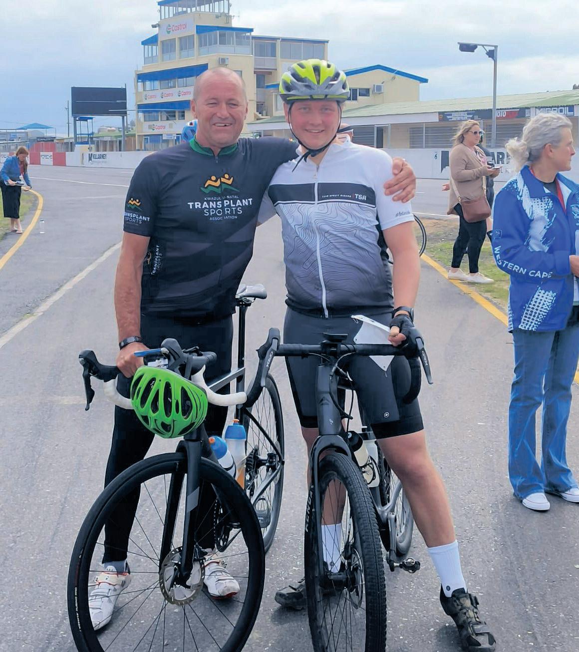 Heart transplant duo takes on sani2c