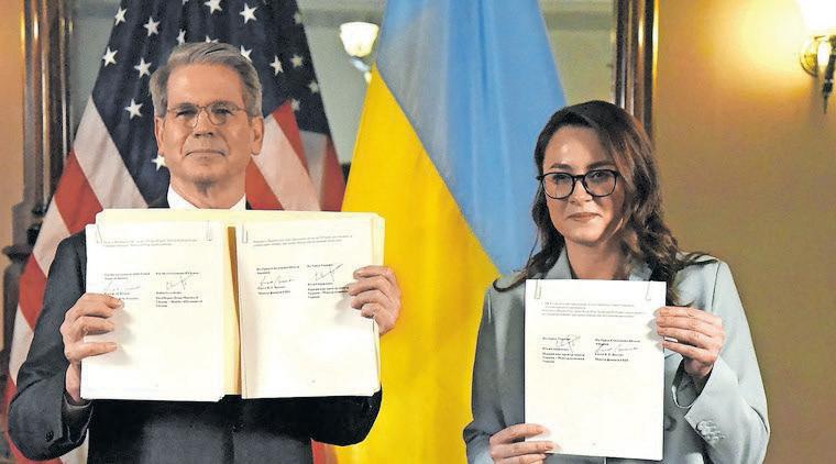 Zelensky says minerals deal with US has equal benefits