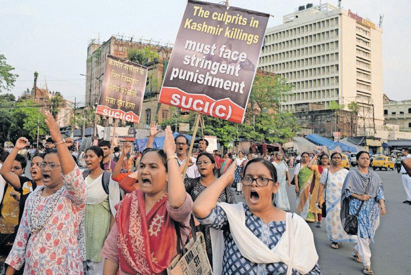 Grief turns to fear in Kashmir