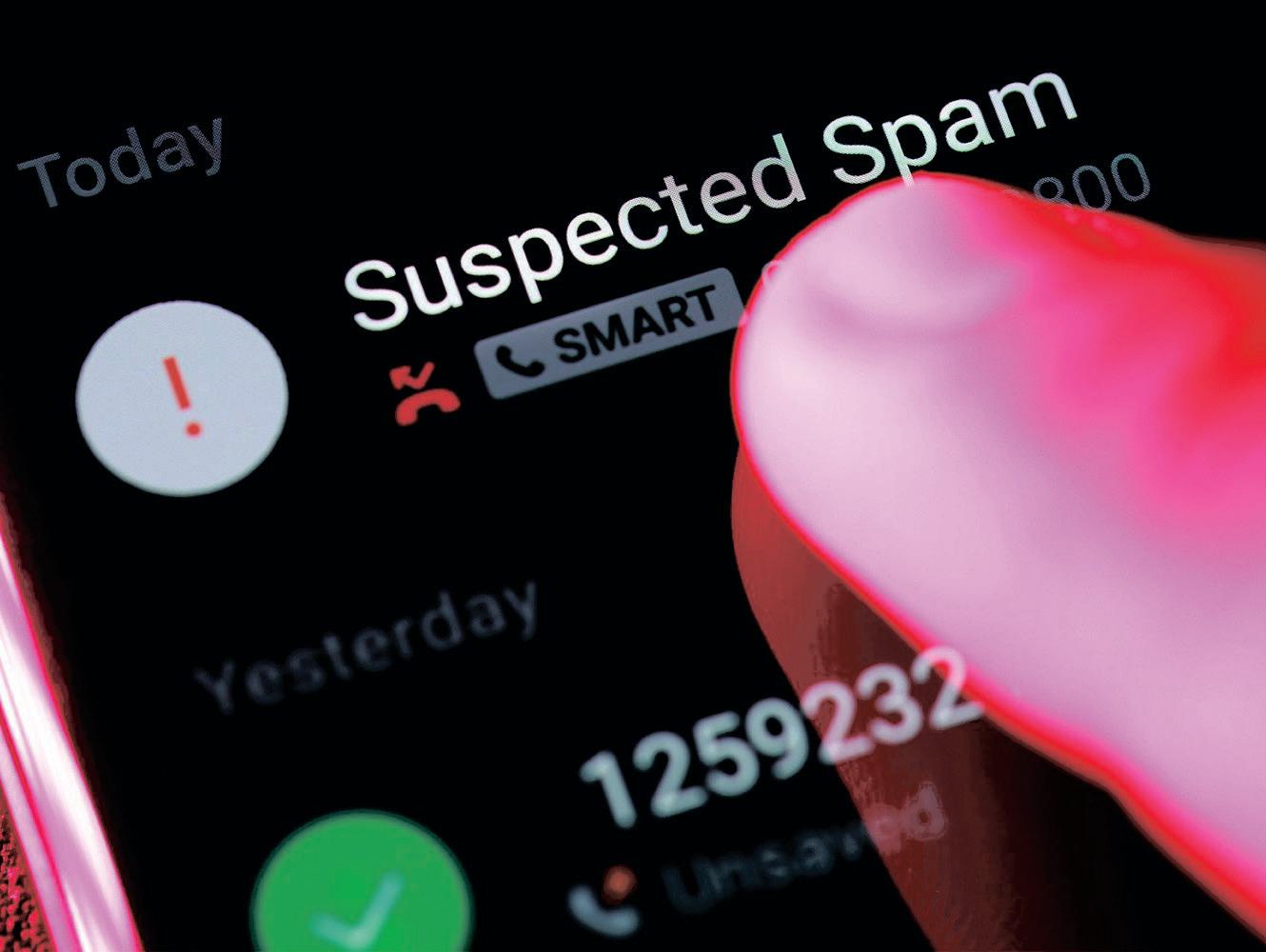 How to handle spam calls claiming to have your financial data
