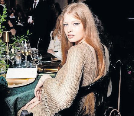 Musk's daughter makes bold modelling debut