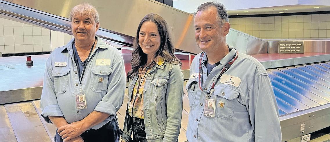 An airport full of strangers look for lost diamond